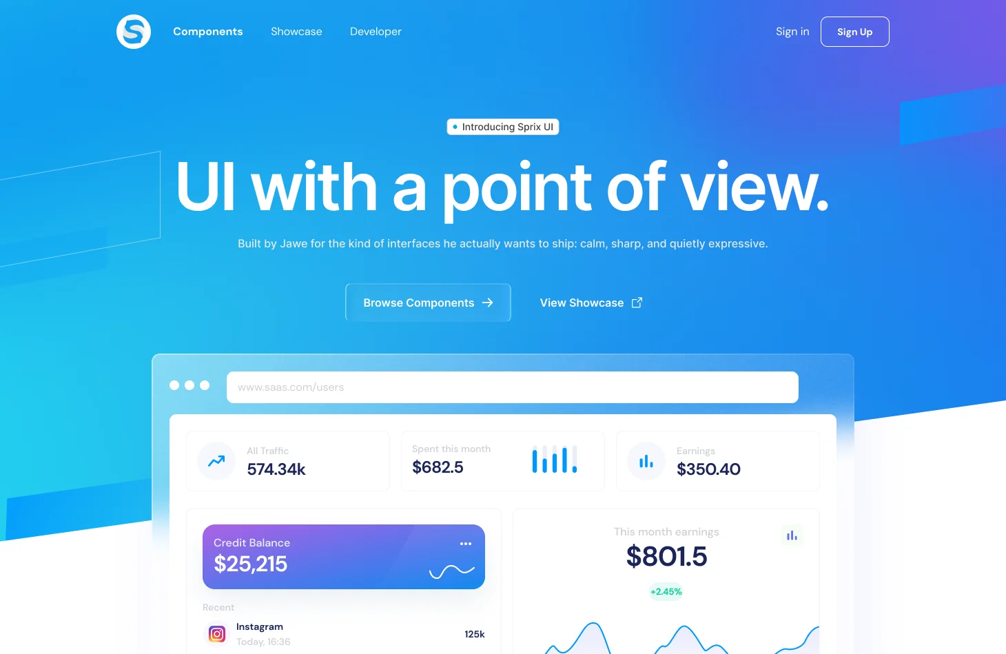 Sprix UI
